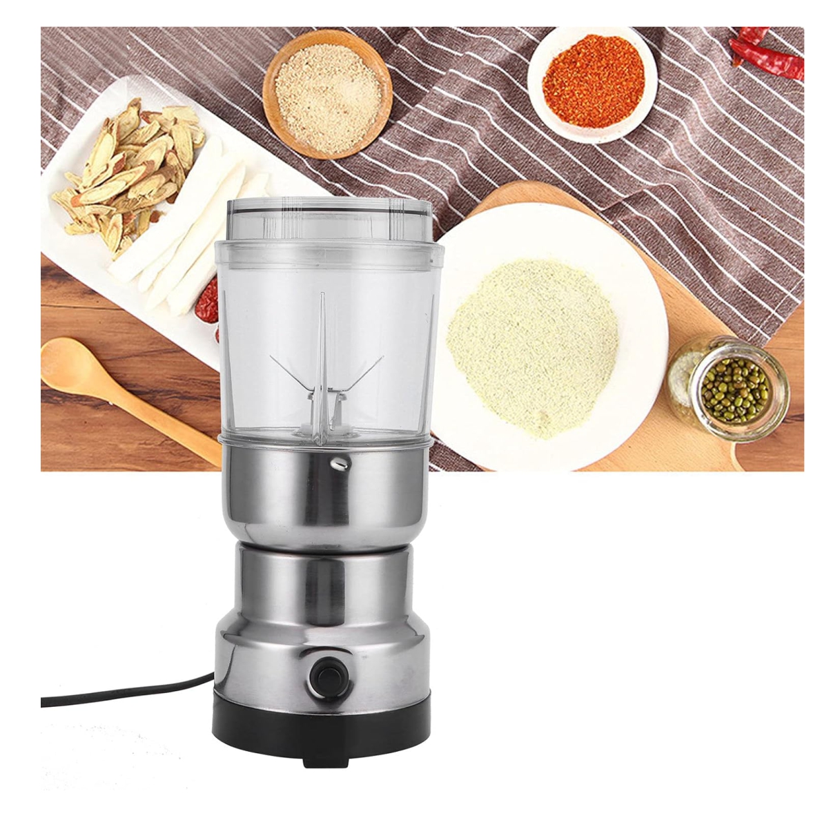 Miniatura 6 de Molino Grande Para Moler y Licuar 2 en 1